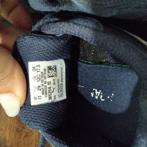 Puma Sneakers (Toddler) navy blue, Size 12C - Picture 3 of 4